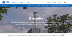 Desktop Screenshot of pbsenergo.cz